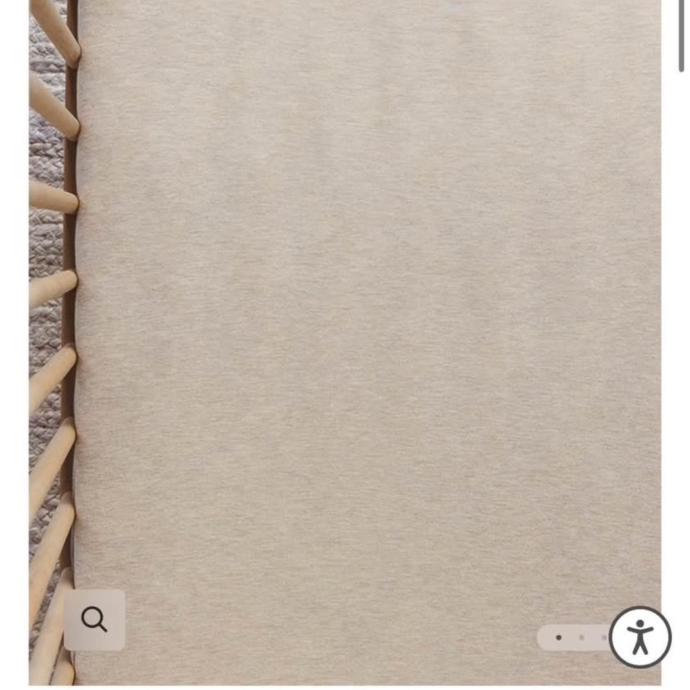 Solly babe flax Crib Mattress Cover